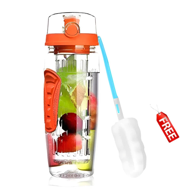 32 OZ Fruit Infuser Water Bottle