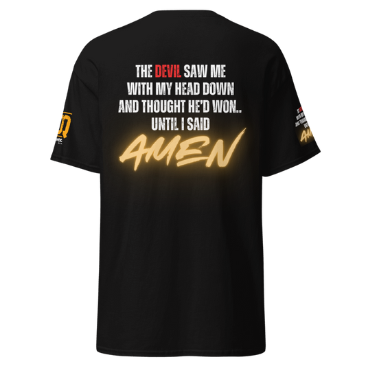 Amen Gold T-Shirt - Black