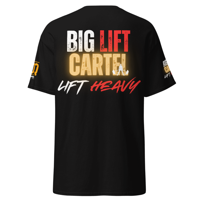 Big Lift Cartel T-Shirt - Black