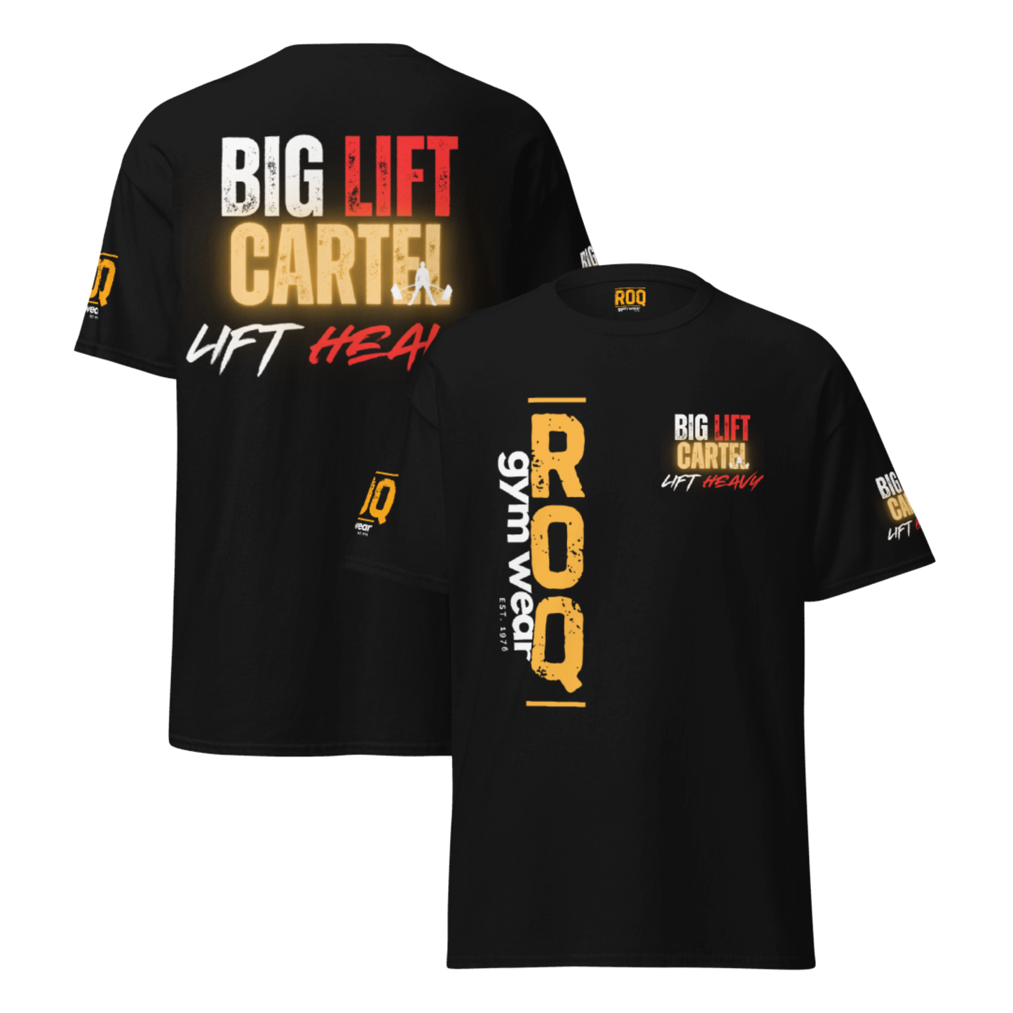 Big Lift Cartel T-Shirt - Black