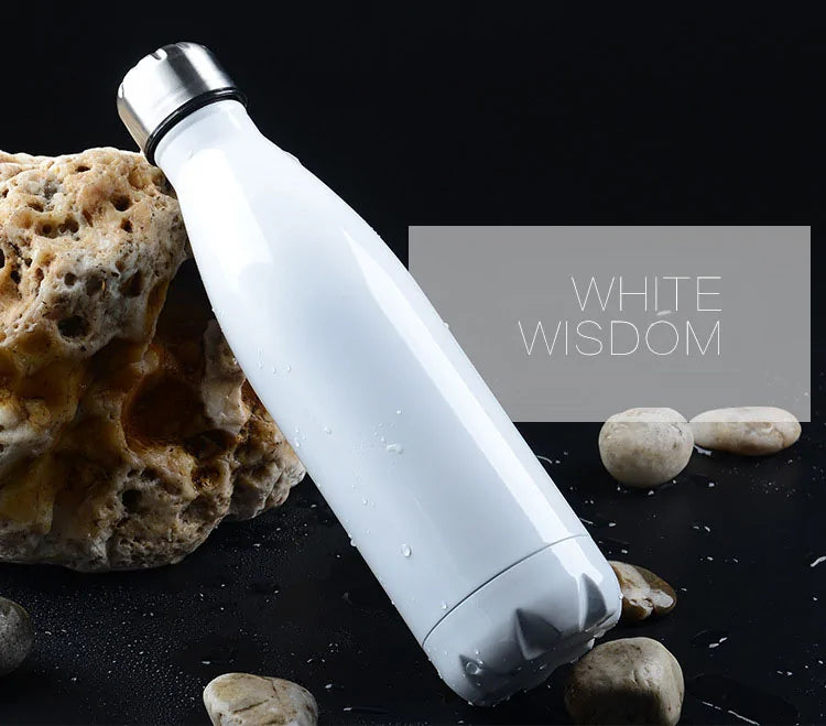 Double-Wall Insulated Vacuum Flask Water Bottle