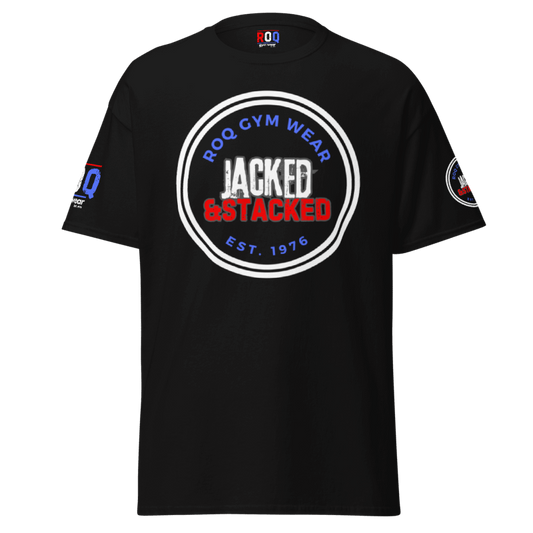 Jacked & Stacked T-Shirt - Black