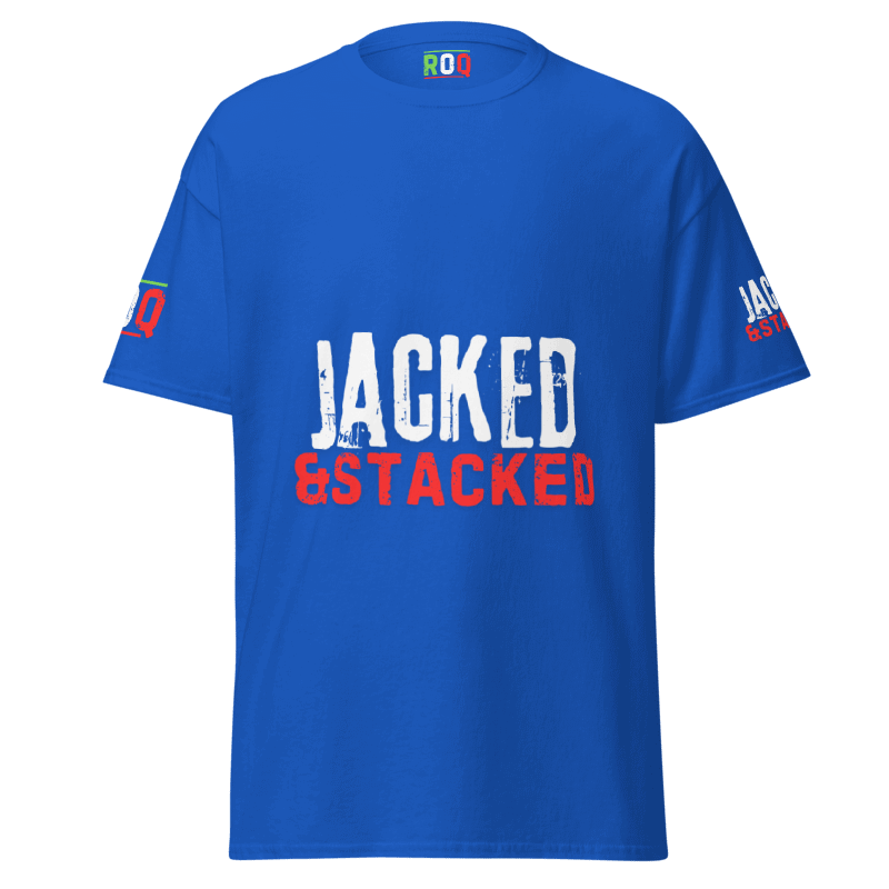 Jacked & Stacked T-Shirt - Blue