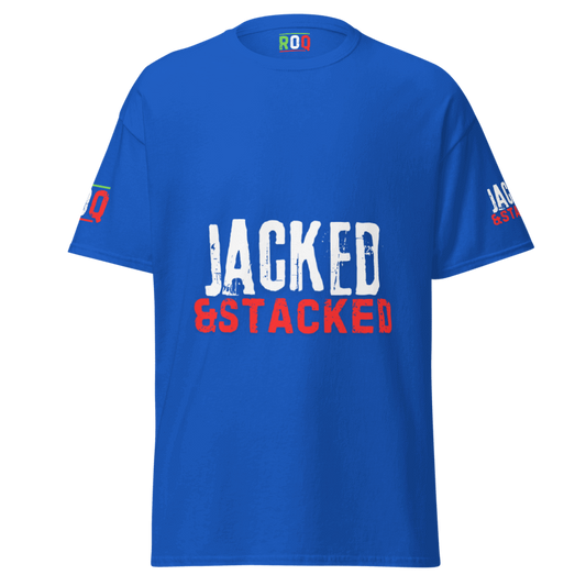 Jacked & Stacked T-Shirt - Blue