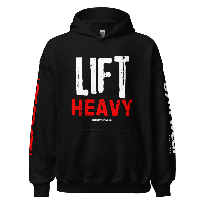 Lift Heavy Hoodie - Black