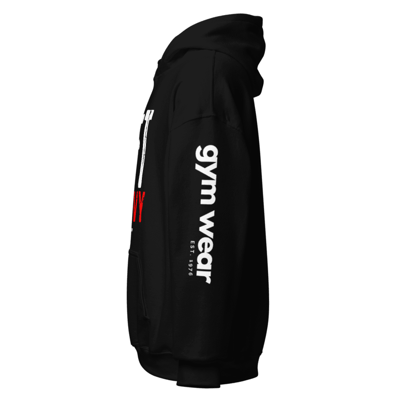 Lift Heavy Hoodie - Black