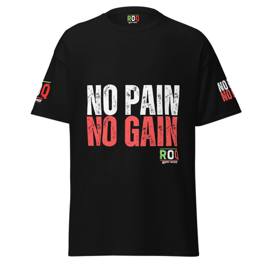 No Pain No Gain T-Shirt - Black