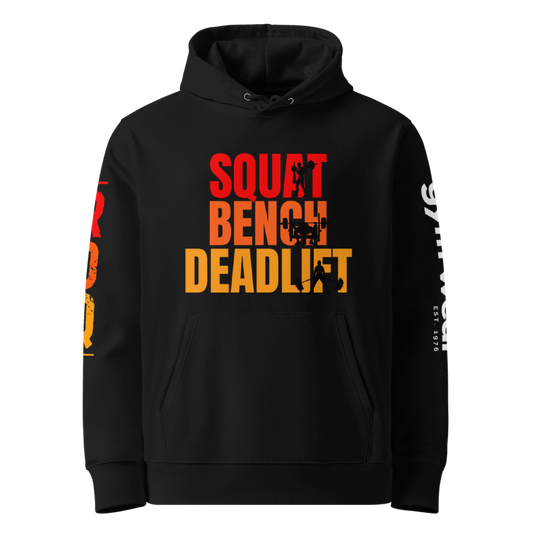 Squat Bench Deadlift Hoodie - Black