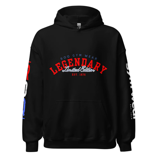 Legendary ROQ Gym Wear Hoodie - Black