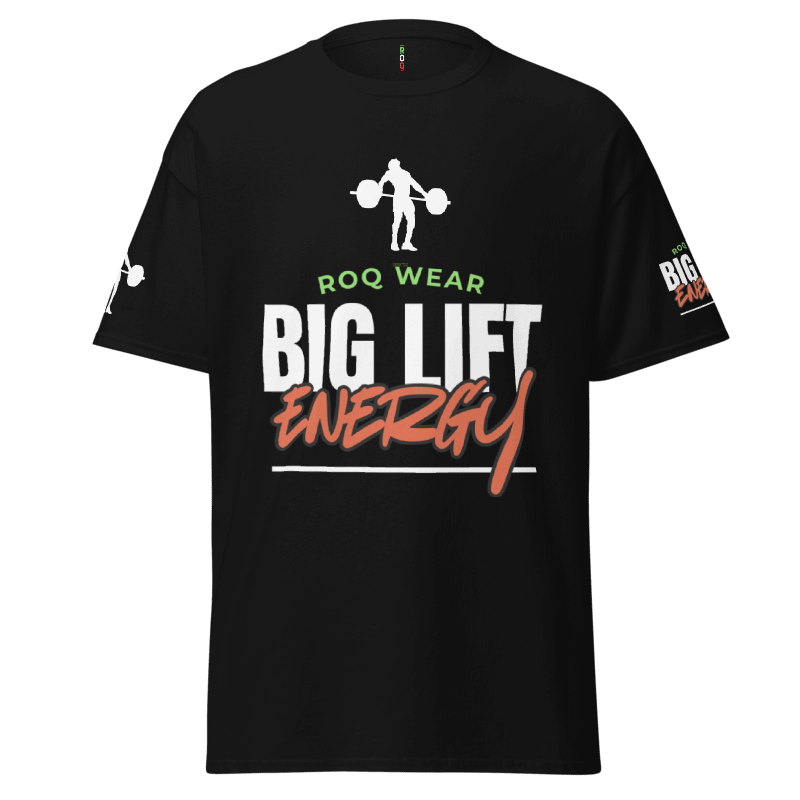 Big Lift Energy T-Shirt - Black