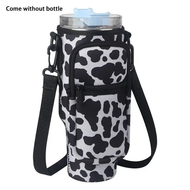 Water Bottle Carrier Bag With Adjustable Strap