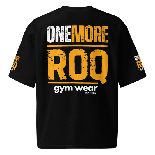 OneMore Gold Oversized Heavyweight T-Shirt - Black